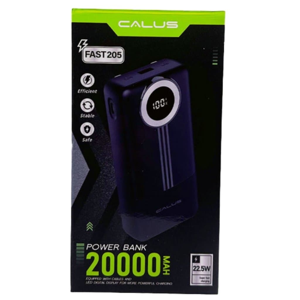 پاوربانک 20000 Fast Charge کالوس کد 205 — تصویر ۳