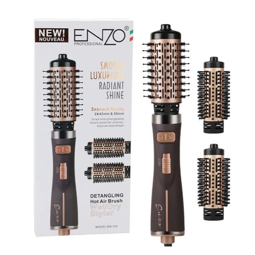 سشوار برس دار چرخشی حرفه ای ENZO مدل EN-743