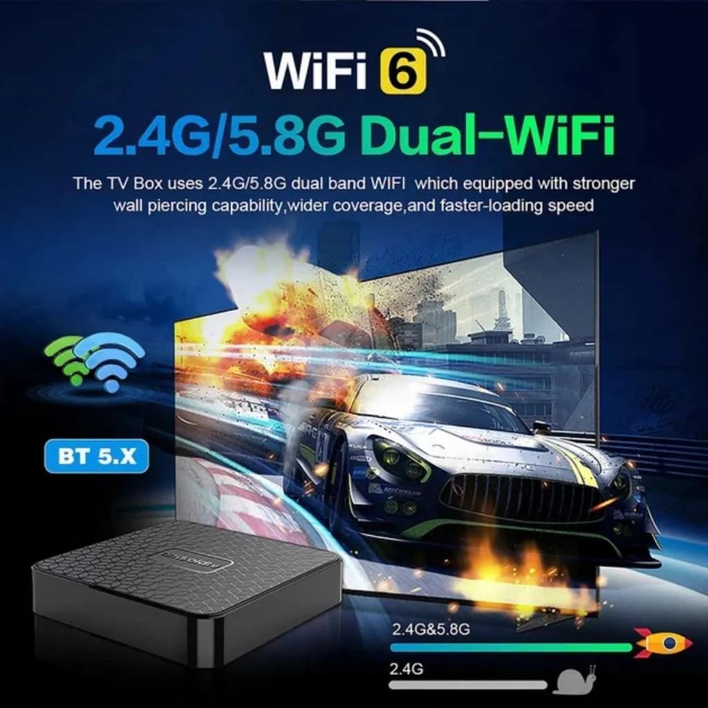 اندروید باکس Mortal T1 Mini S 8K با حافظه 16 گیگ رم 2 گیگ — تصویر ۵