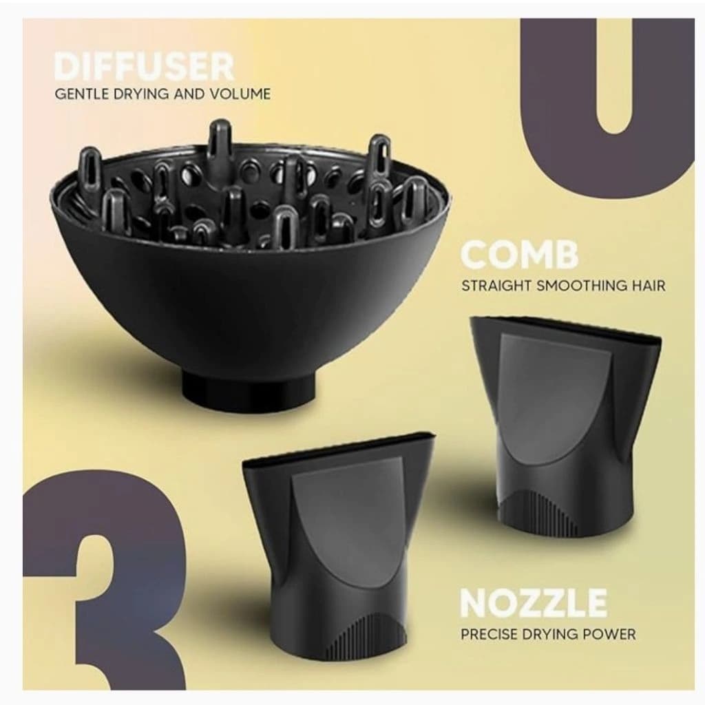 سشوار حرفه ای وی جی آر مدل V-462 — تصویر ۸
