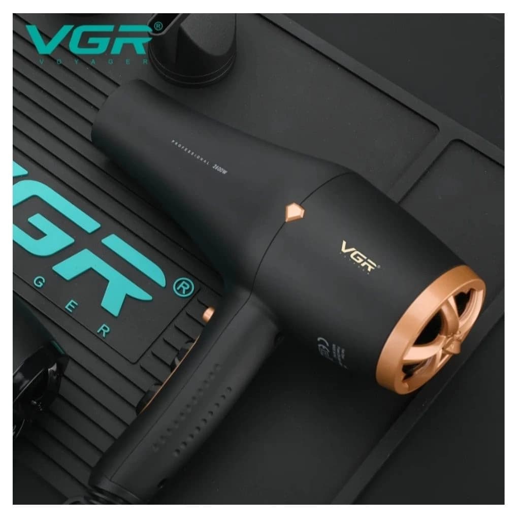 سشوار حرفه ای وی جی آر مدل V-462 — تصویر ۲