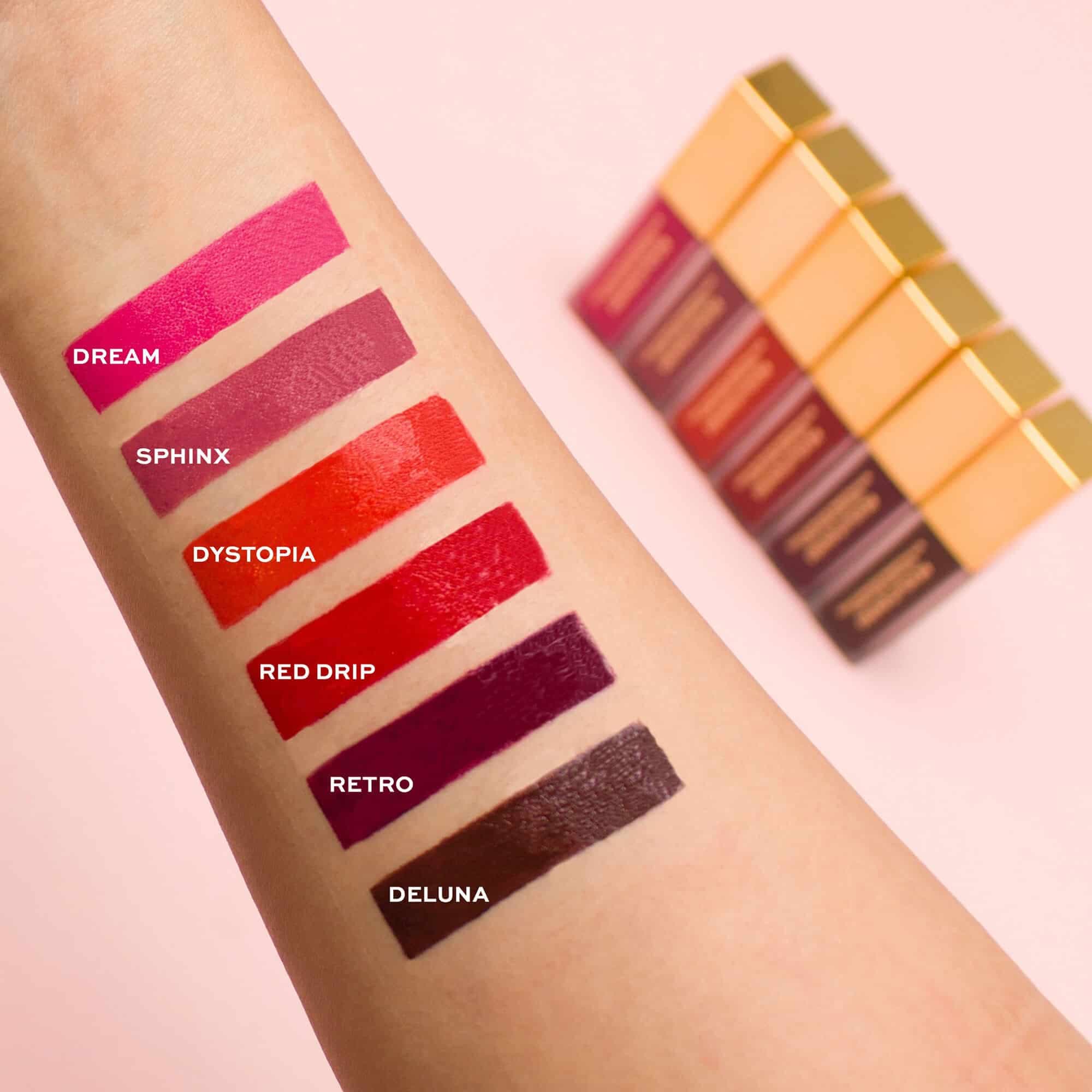 رژلب مایع مات رولوشن REVOLUTION مدل Hydra Matte رنگ DREAM — تصویر ۵