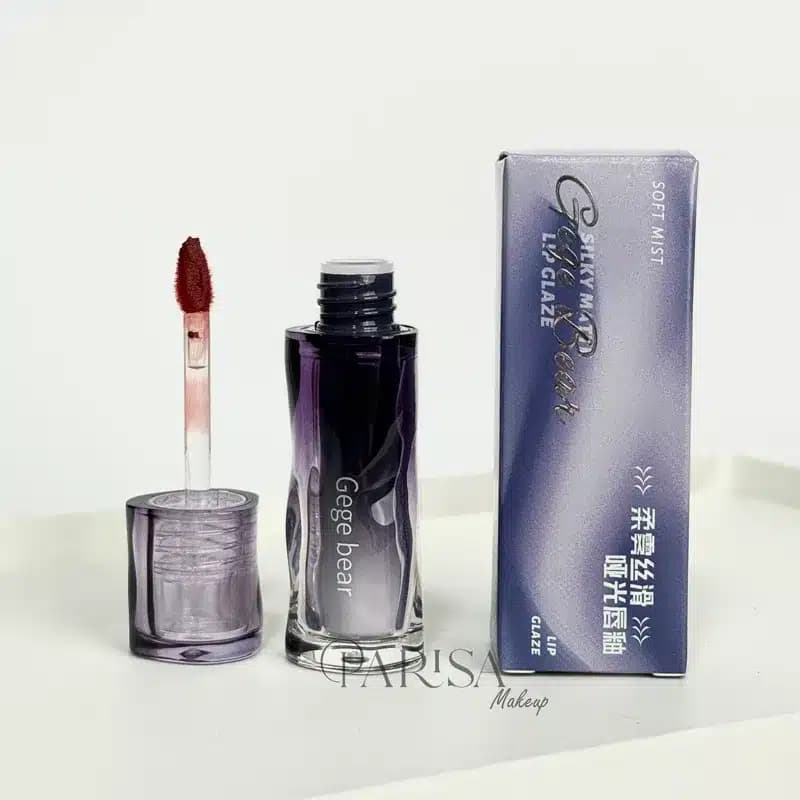 رژلب مخملی مات Gege Bear مدل Silky Matte Lip Glaze — تصویر ۳