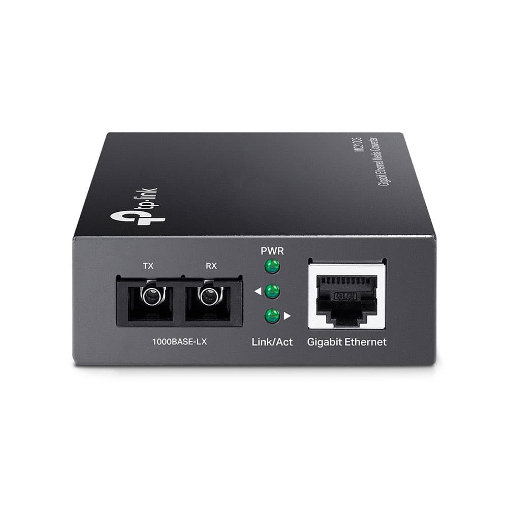 مبدل فیبر گیگابیتی تی پی لینک مدل TP-LINK MC210CS Gigabit Single-Mode Media Converter — تصویر ۳