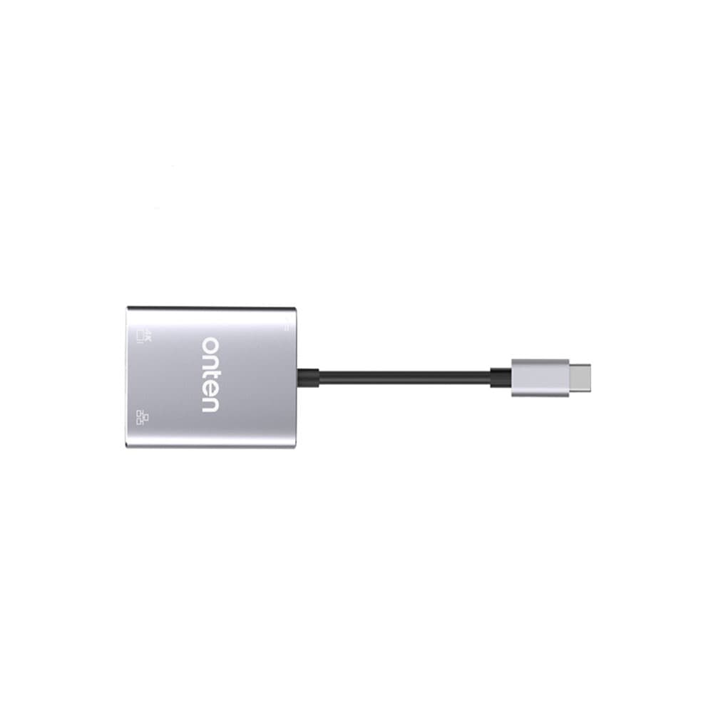 تبدیل تایپ سی به HDMI-RJ45 اونتن مدل ONTEN OTN-91188 — تصویر ۲