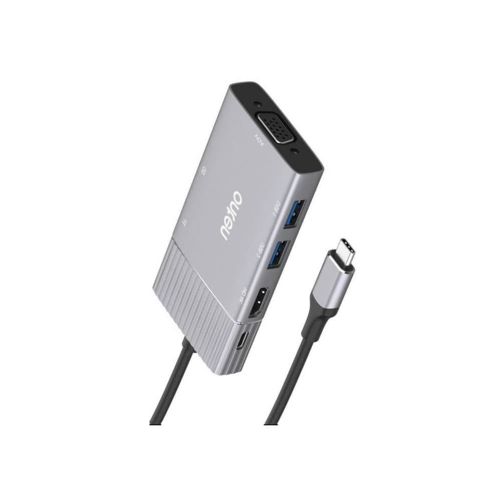 هاب 5 پورت تایپ سی اونتن مدل ONTEN OTN-95113 Multi-function Type-C Adapter