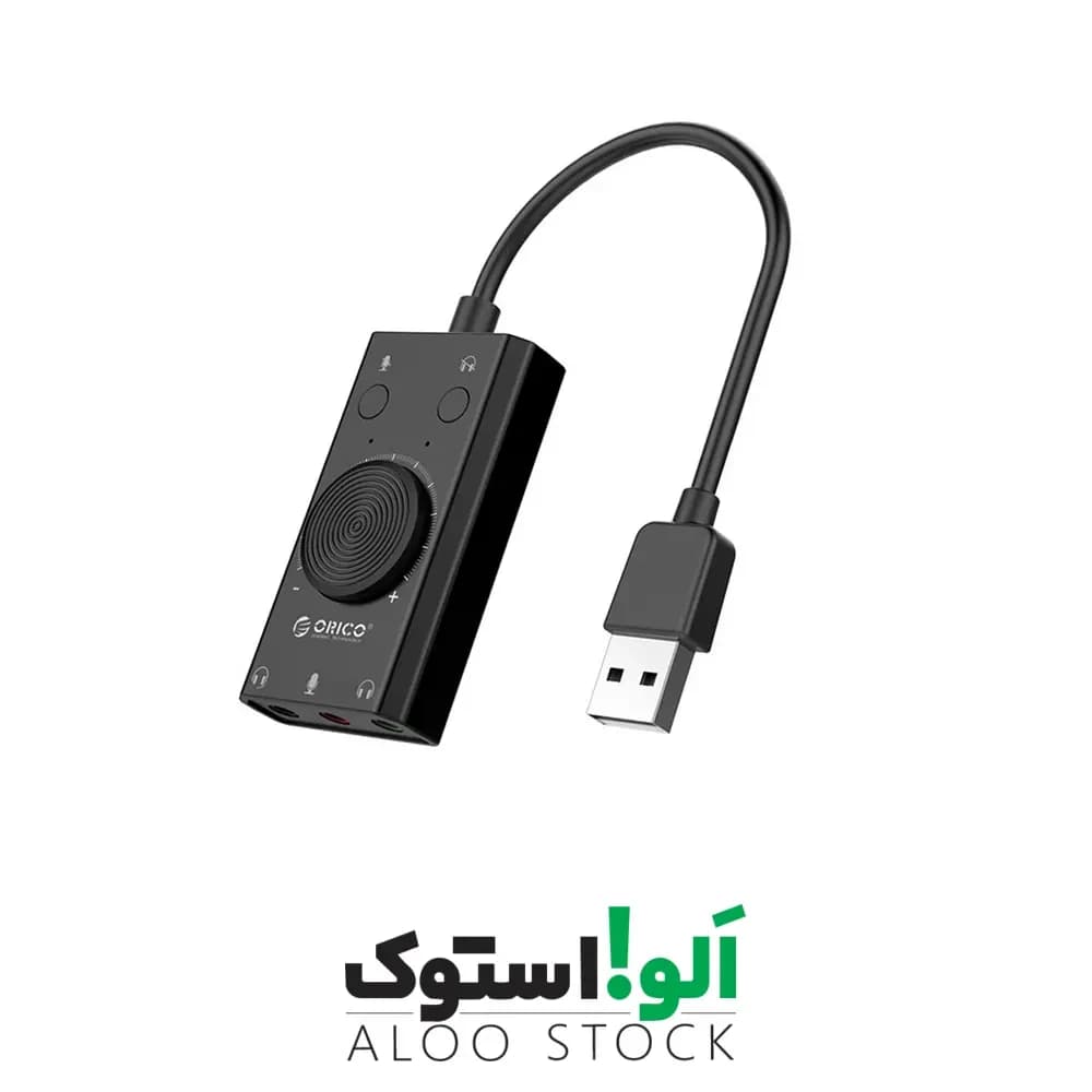 کارت صدا قابل حمل اوریکو مدل Orico SC2 USB sound card — تصویر ۵