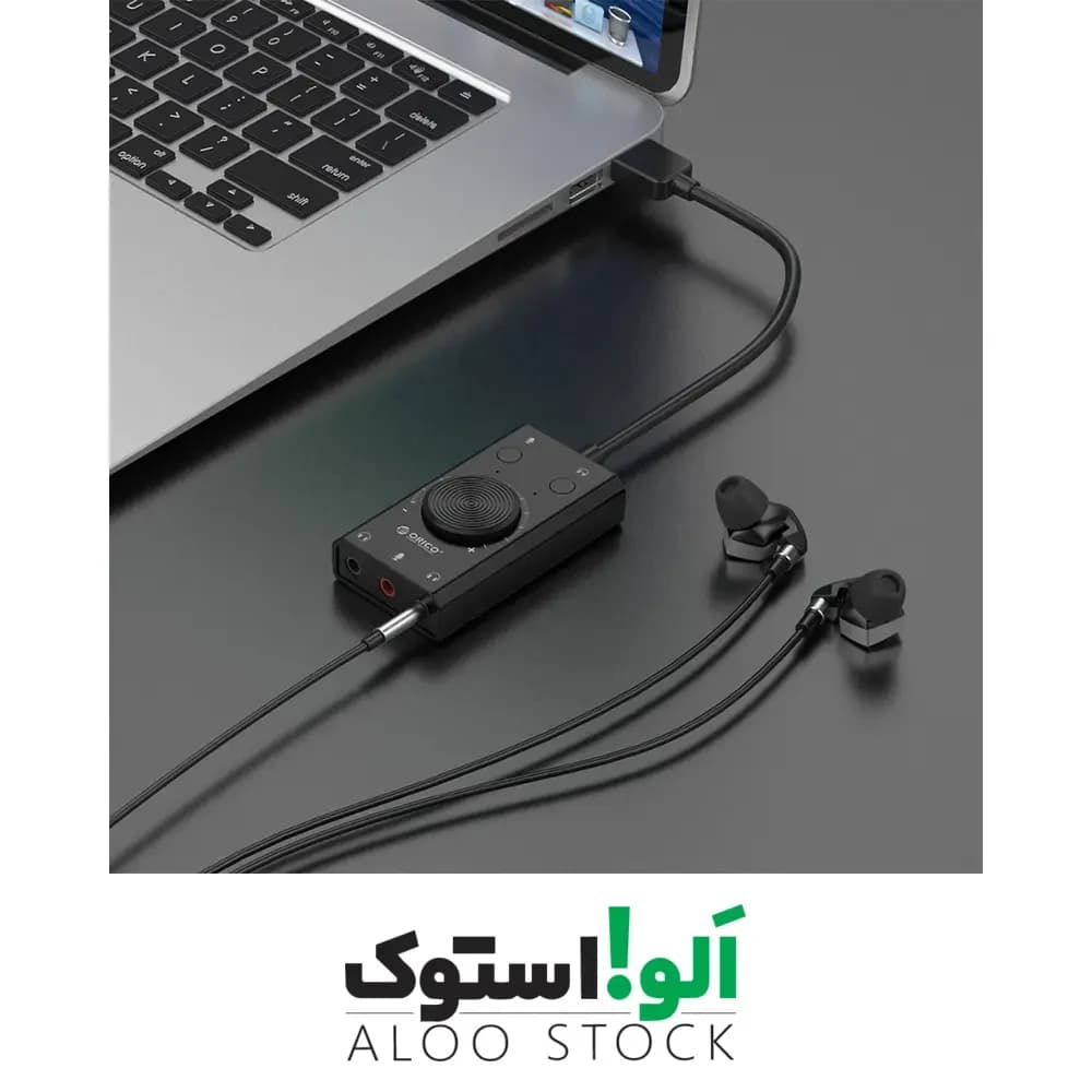 کارت صدا قابل حمل اوریکو مدل Orico SC2 USB sound card — تصویر ۸