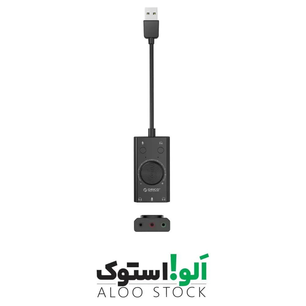 کارت صدا قابل حمل اوریکو مدل Orico SC2 USB sound card — تصویر ۶