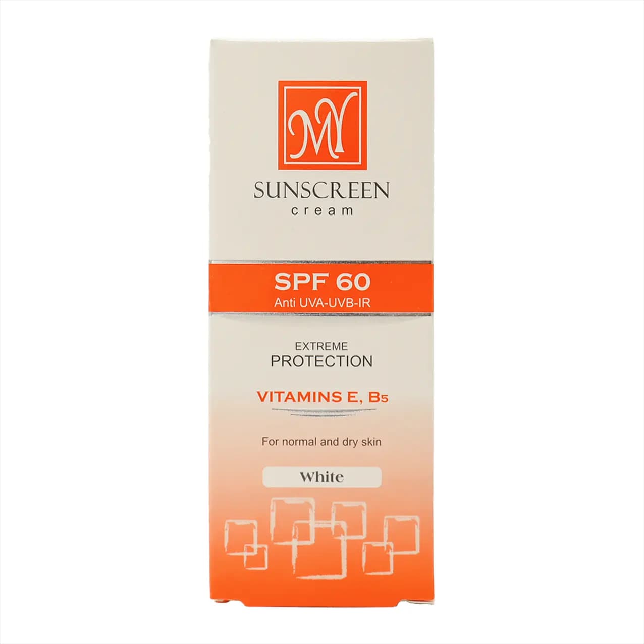 کرم ضد آفتاب بی رنگ پوست خشک و معمولی SPF60 مای