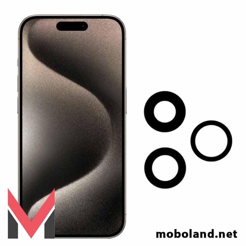 شیشه دوربین آیفون iPhone 15 Pro Max — تصویر ۲