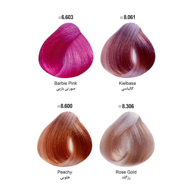 رنگ مو دوماسی Domacy ـ سری رنگ های ترکیبی Color Mix — تصویر ۲