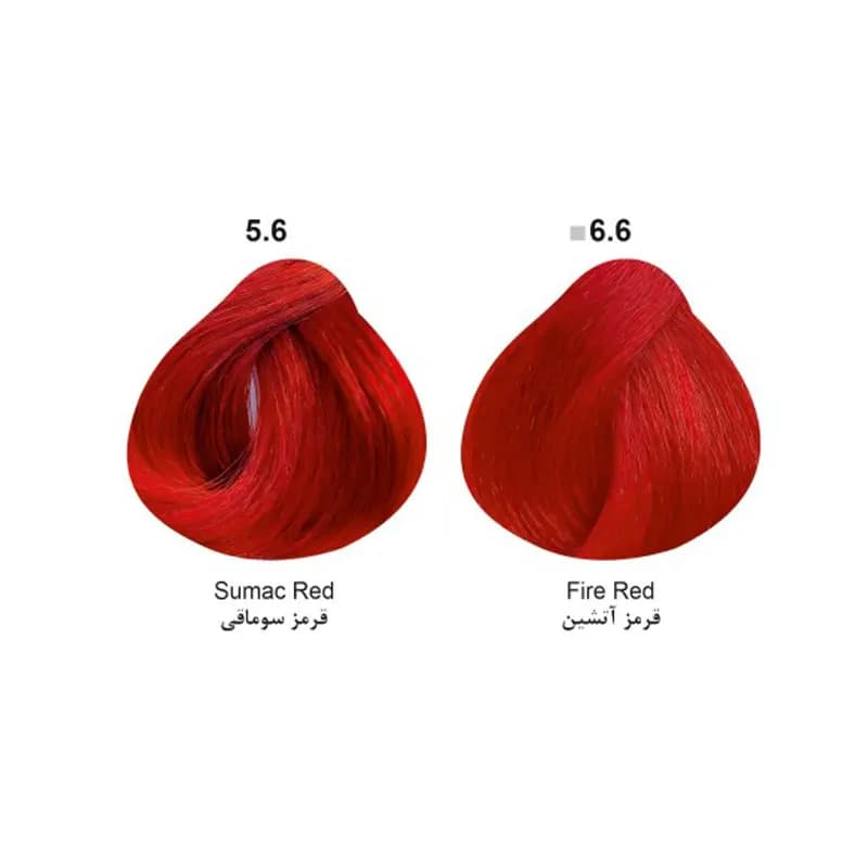 رنگ مو دوماسی Domacy ـ سری قرمز Red — تصویر ۳