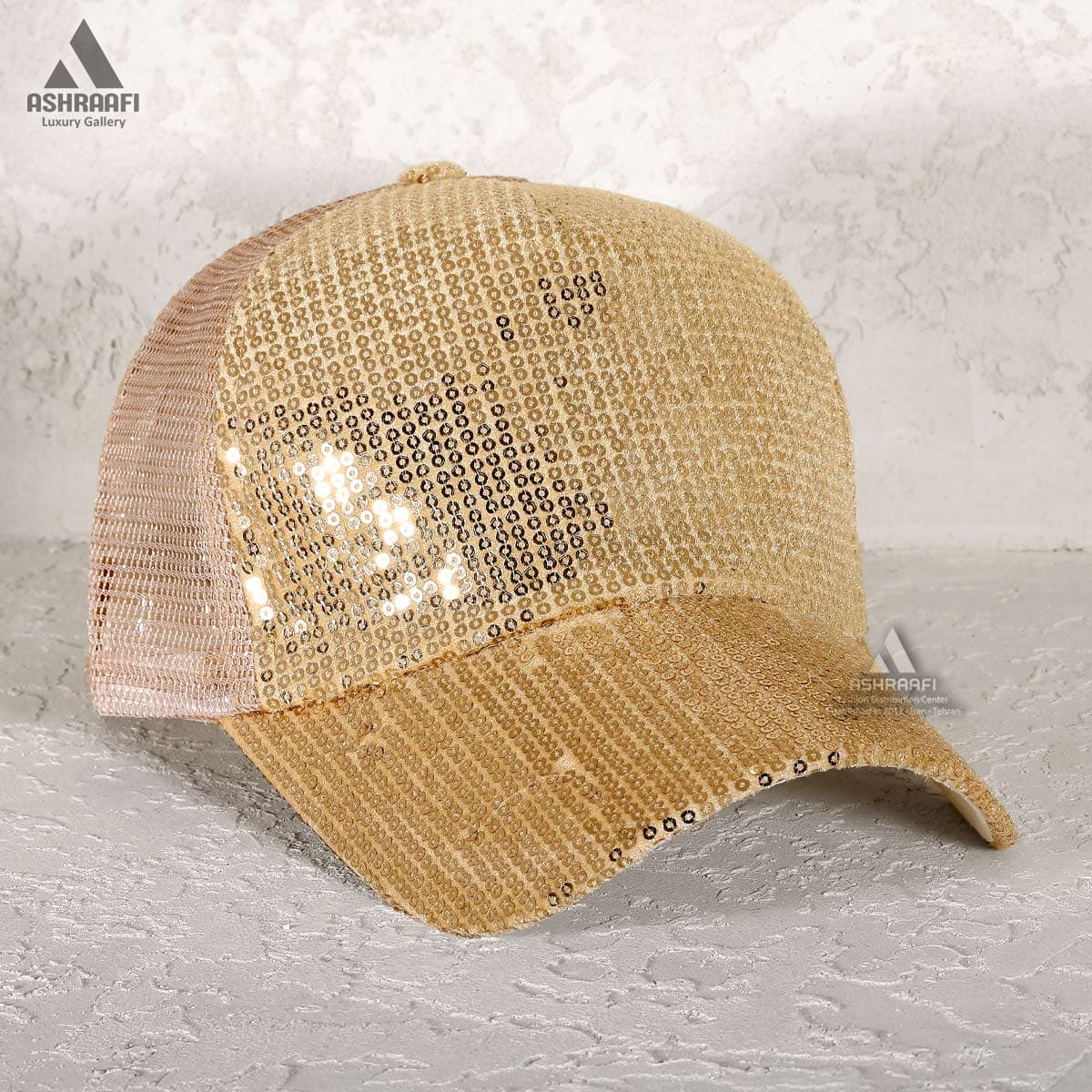 کلاه کپ پولکی Trucker Cap HA8 — تصویر ۵