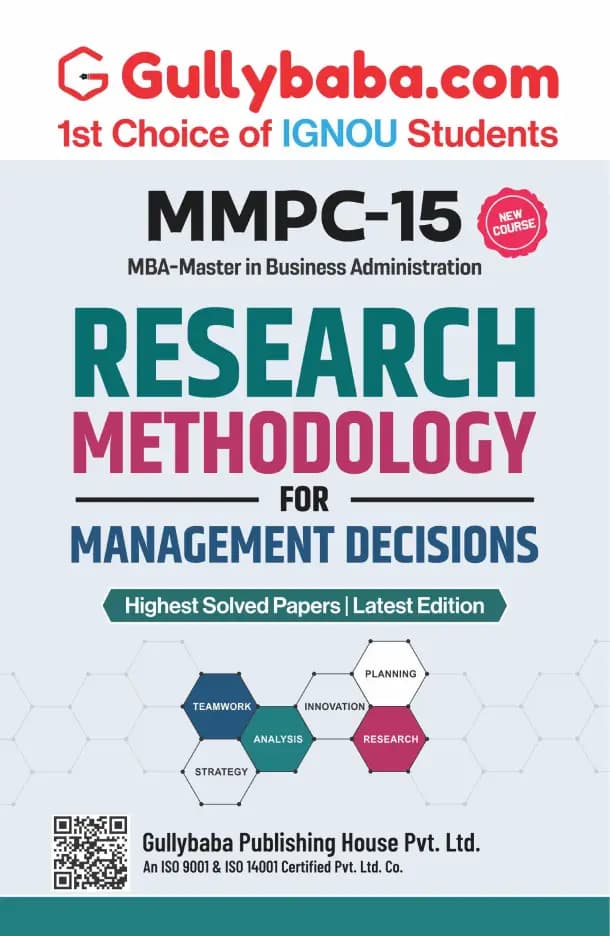کتاب Research Methodology for Management Decision (روش تحقیق برای تصمیم‌گیری مدیریتی) نسخه انگلیسی PDF