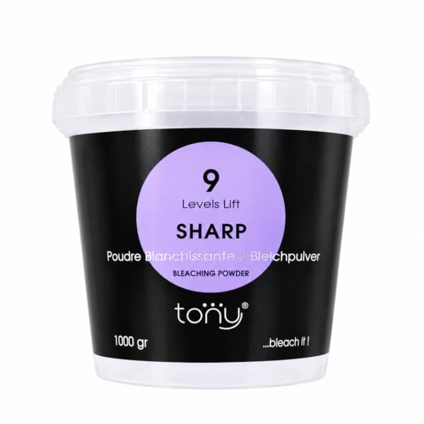 پودر دکلره تونی Tony ـ مدل Sharp پایه ۹ ـ حجم ۱۰۰۰ گرم — تصویر ۲