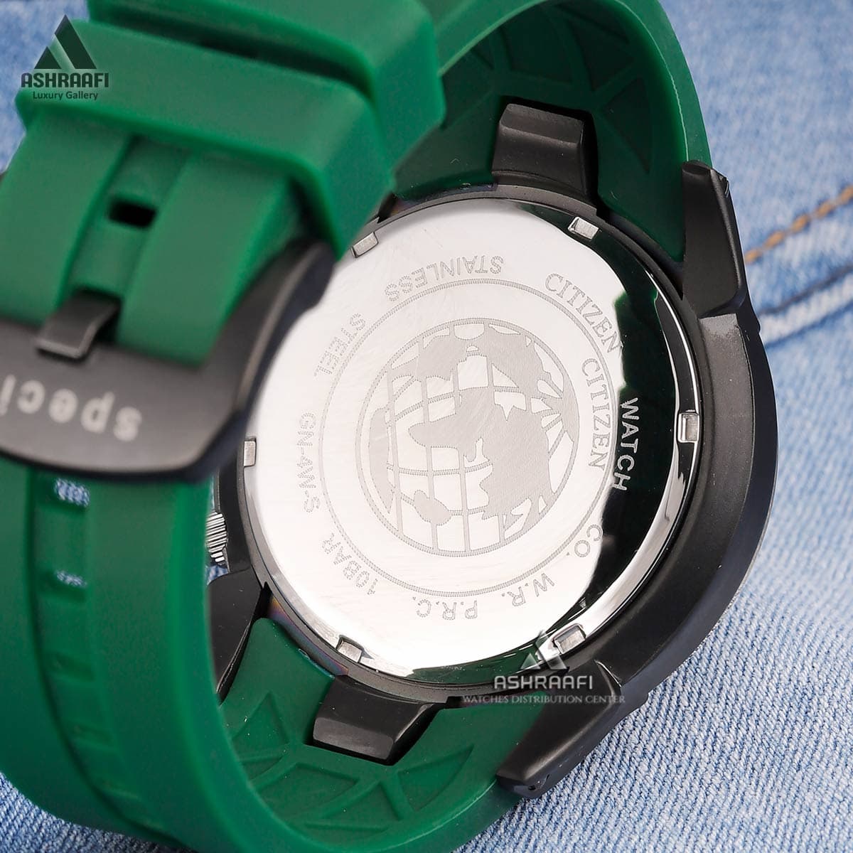 ساعت سیتیزن صفحه سبز Citizen Special GN-4W-G — تصویر ۴
