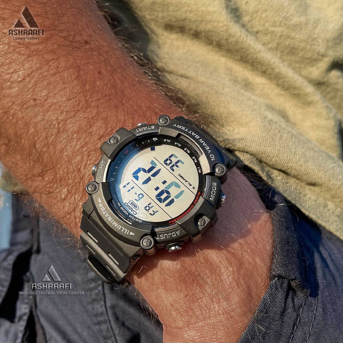 ساعت کاسیو دیجیتالی Casio AE-1500WH-1AV — تصویر ۴