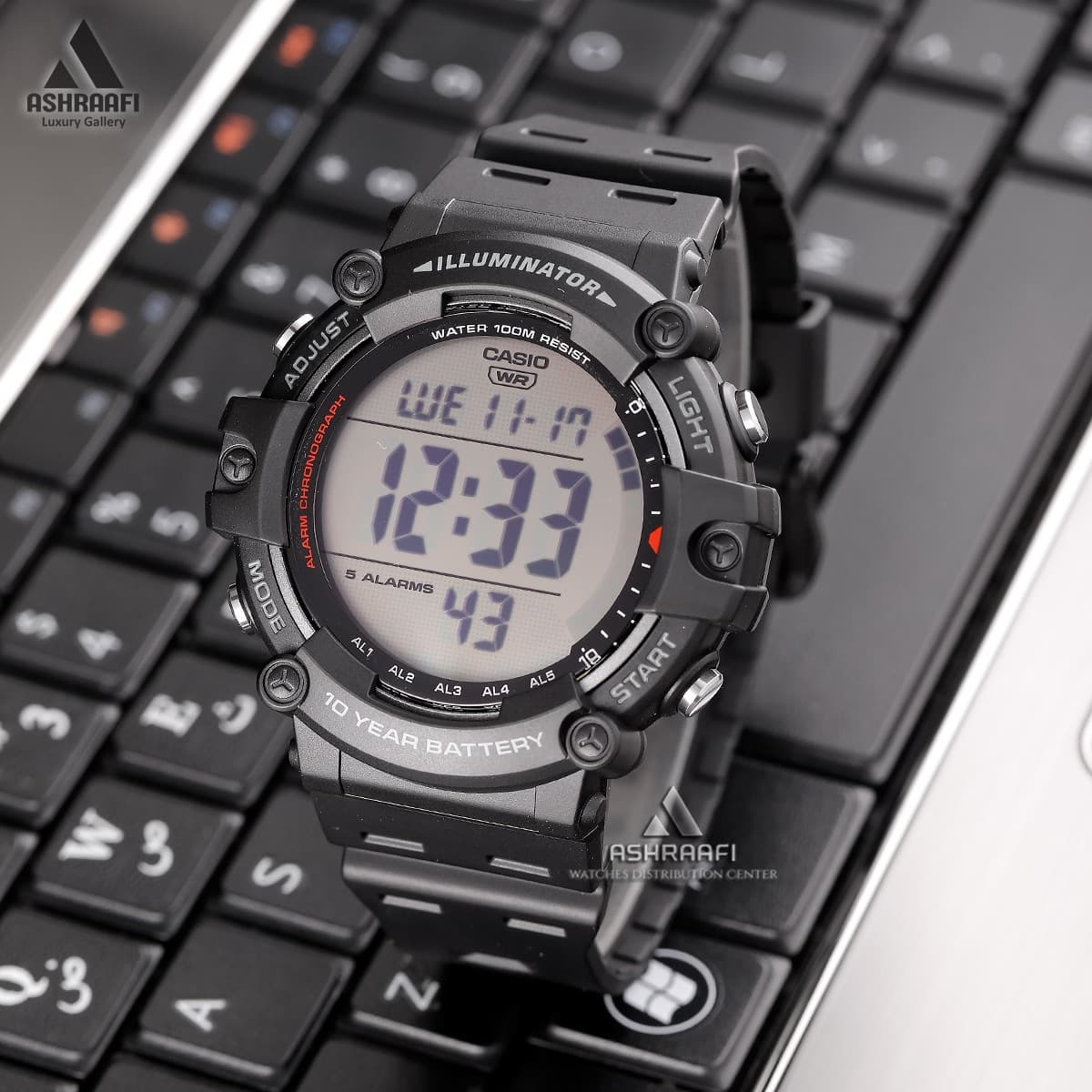 ساعت کاسیو دیجیتالی Casio AE-1500WH-1AV — تصویر ۲