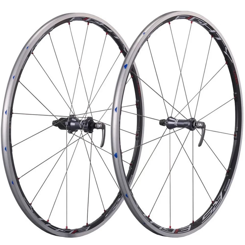 طوقه کامل جلو عقب Shimano WH-RS80 C24 کربن دوچرخه کورسی شیمانو آر اس 80 سی 24