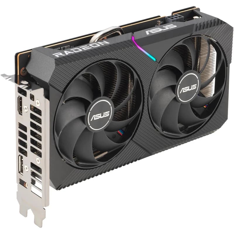 کارت گرافیک ایسوس RX 6500 XT 4GB Dual OC