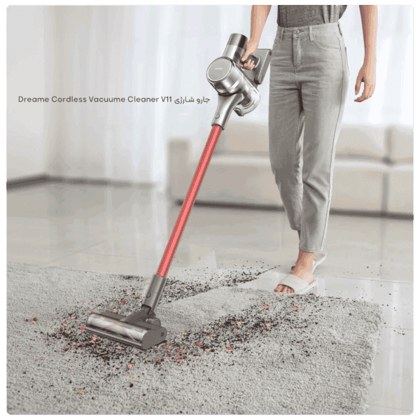 جارو شارژی شیائومی مدل Dreame V11 ا Xiaomi Dreame V11 Handheld Wireless Vacuum Cleaner — تصویر ۷