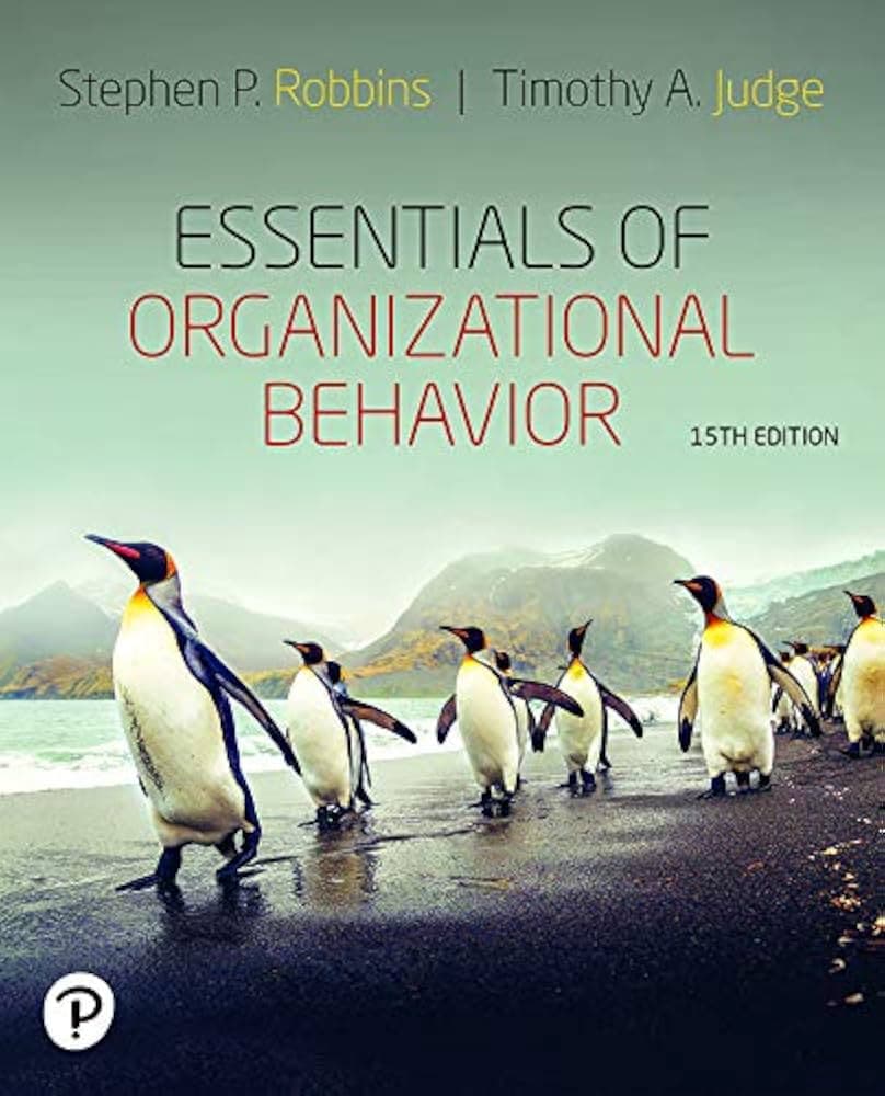 کتاب Essentials of Organizational Behaviour (اصول رفتار سازمانی) نسخه انگلیسی PDF