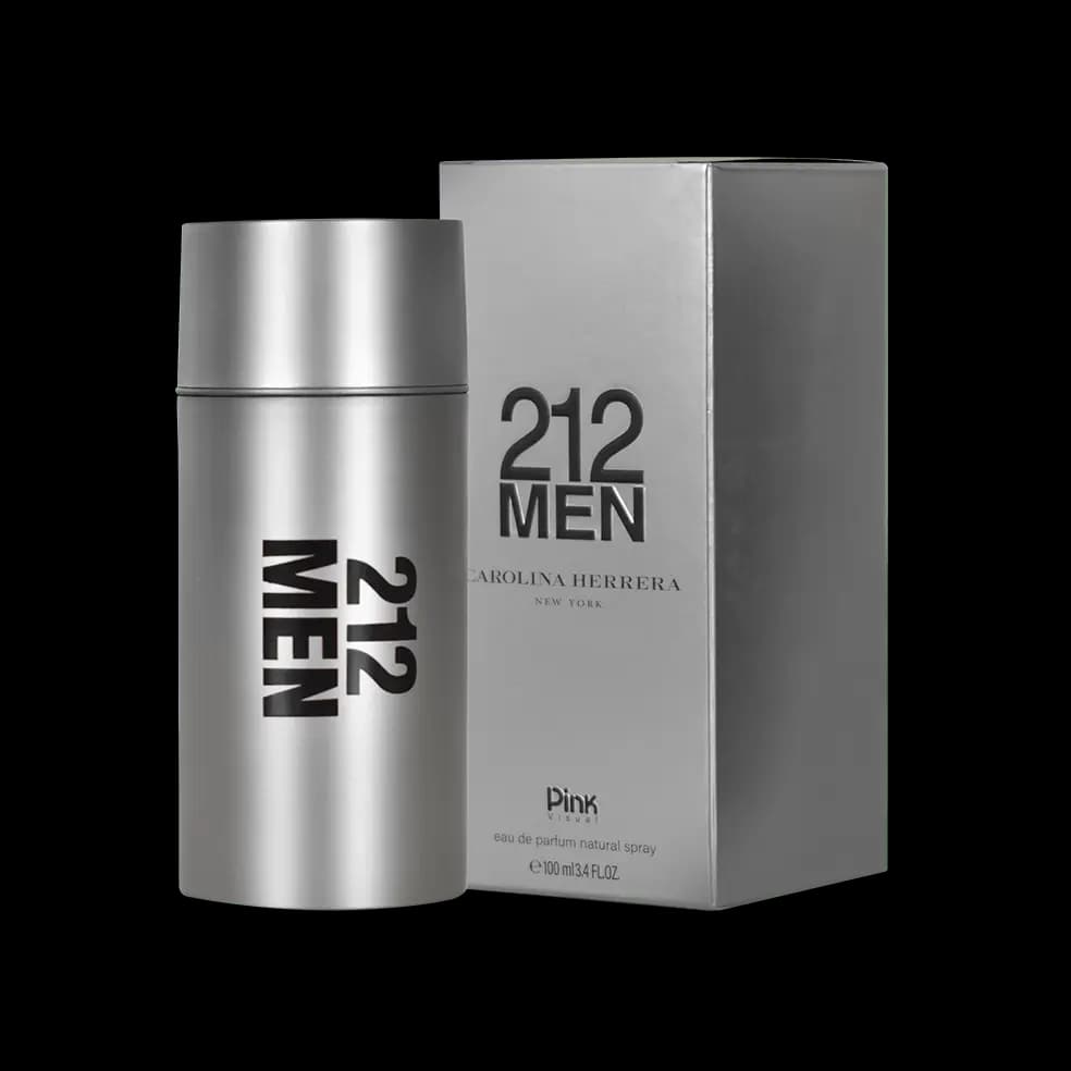 ادوپرفیوم مردانه پینک ویژوآل Pink مدل من 212 Vip Men حجم 100 میلی لیتر طرح مارک | برند اصلی و ارسال فوری
