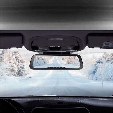 آینه و دوربین ماشین شیائومی با دوربین دنده عقب مدل 70mai Midrive D07 ا 70mai Rearview Dash Cam Wide(پلمپ اورجینال . همراه با دوربین دنده عقب ) — تصویر ۵