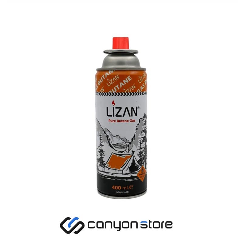 کپسول گاز استوانه ای 400ML لیزان مدل LZ-7021