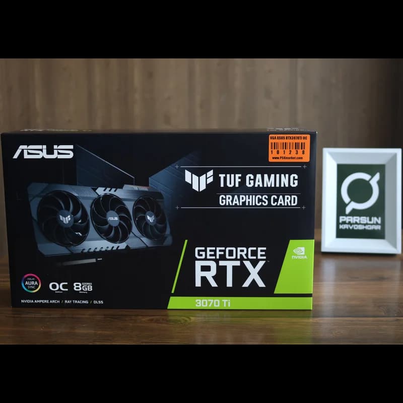 کارت گرافیک ایسوس RTX 3070 TI 8GB TUF Gaming OC — تصویر ۲