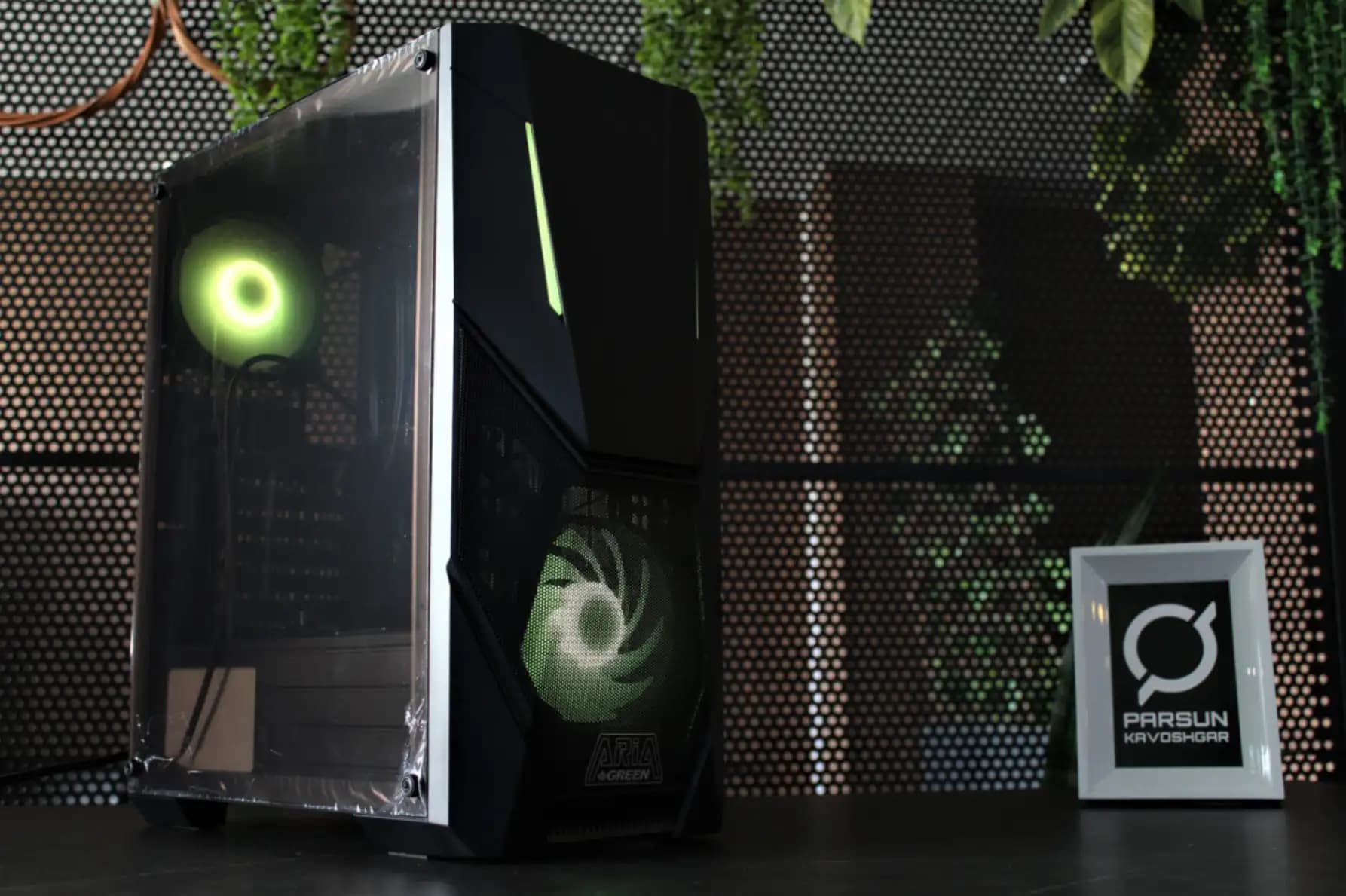کیس کامپیوتر گرین مدل GREEN ARIA — تصویر ۲