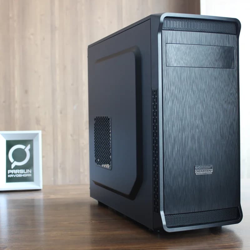 کیس کامپیوتر گرین مدل GREEN Oraman Plus — تصویر ۲