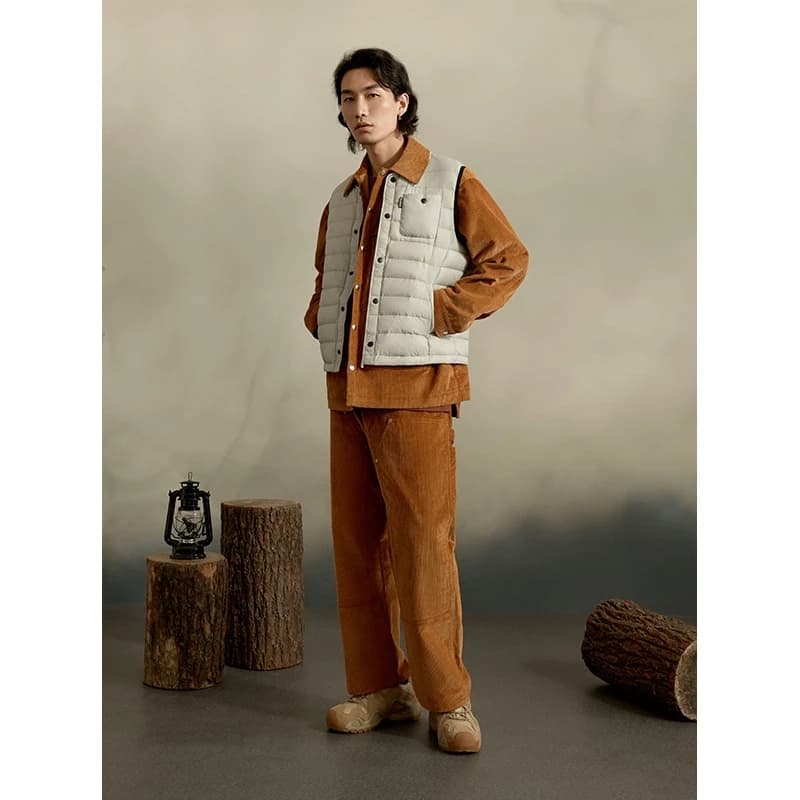 جلیقه پر نیچرهایک مدل White Goose down Thickened Warm — تصویر ۵