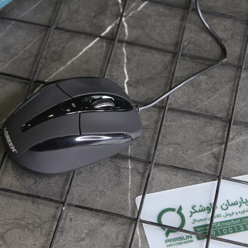 ماوس با سیم گرین مدل GREEN GM-301 — تصویر ۲