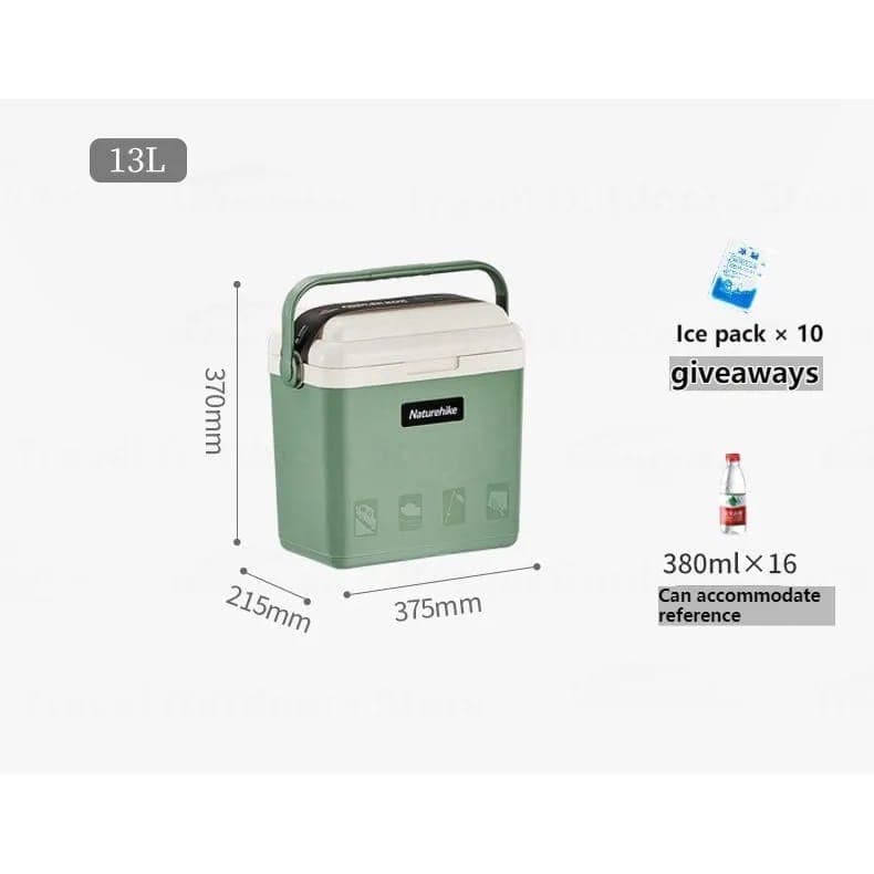یخدان سفری نیچرهایک مدل LingDu Camping Vacuum Box 13L — تصویر ۷