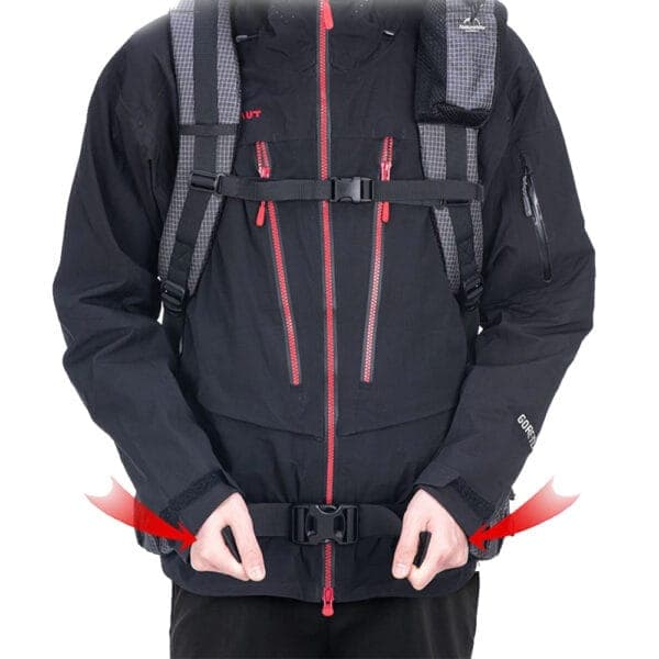 کوله پشتی نیچرهایک مدل Rock 60L+5L Dyneema همراه با کاور — تصویر ۸