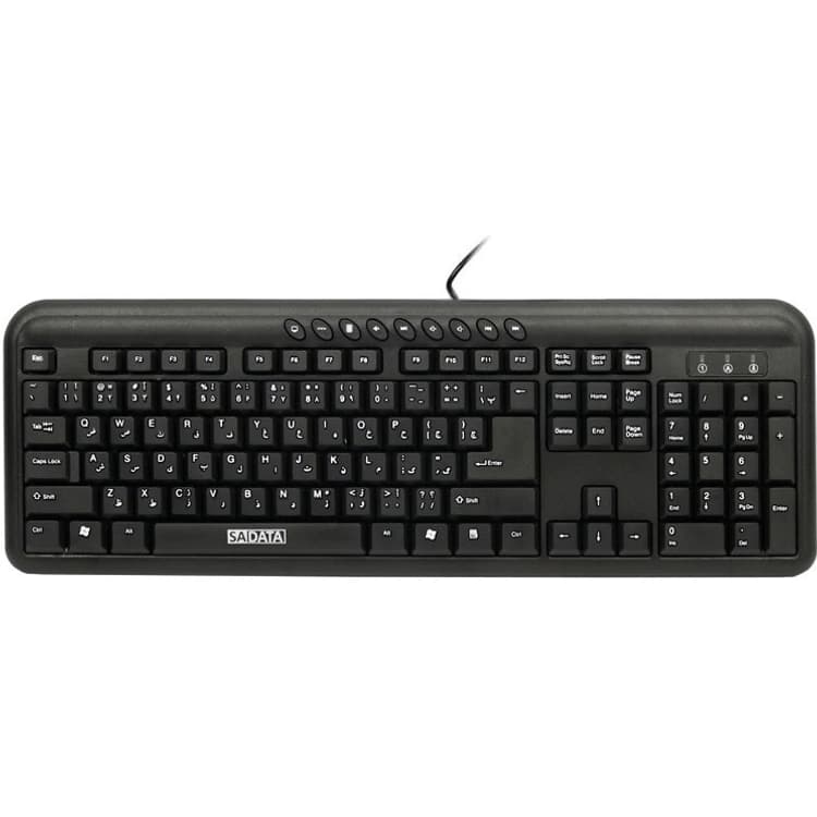 کیبورد با سیم سادیتا مدل SK 1700