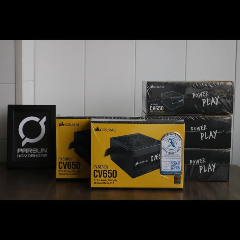 پاور کورسیر 650 وات مدل CV650 — تصویر ۲