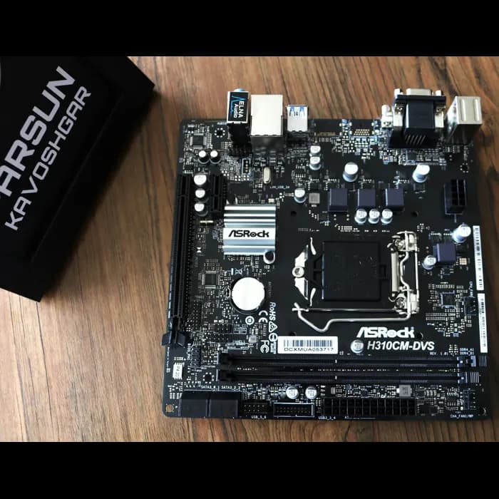 مادربرد ازراک ASROCK H310CM-DVS — تصویر ۳