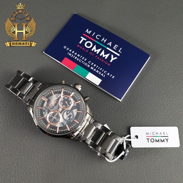 ساعت مچی مردانه مایکل تامی مدل MICHAEL TOMMY MT-20288G-R — تصویر ۴