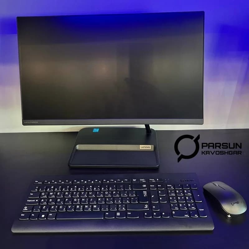 کامپیوتر همه کاره 21.5 اینچ لنوو مدل Lenovo IdeaCentre AIO 3 22ITL6 — تصویر ۲