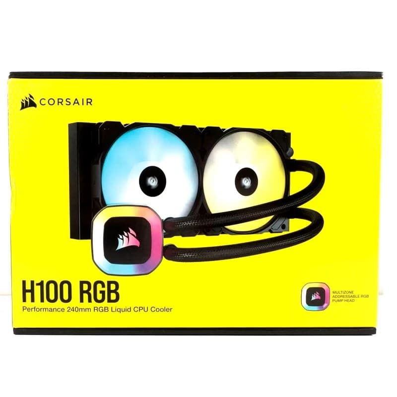 خنک کننده مایع کورسیر مدل H100 RGB — تصویر ۳