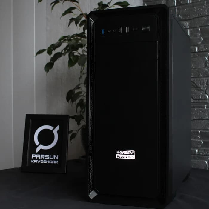 کیس کامپیوتر گرین مدل GREEN PARS EVO — تصویر ۲