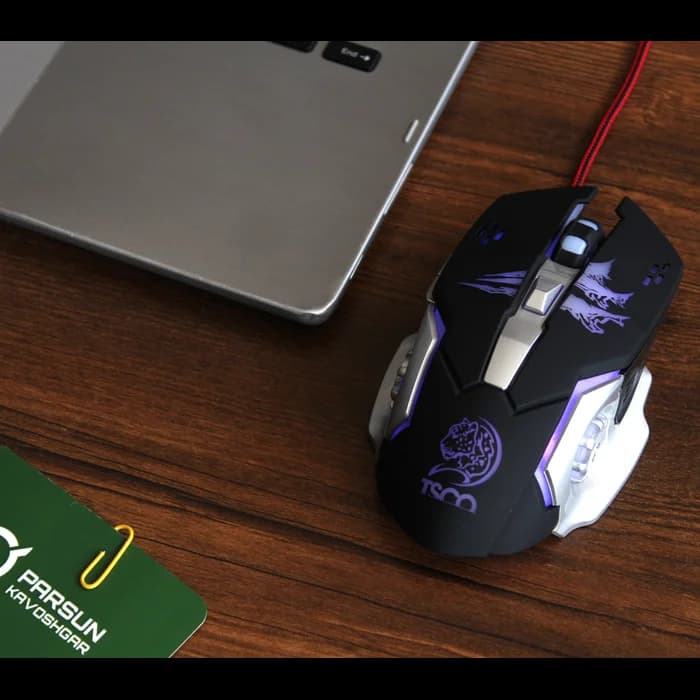 ماوس با سیم تسکو مدل TSCO TM 762 GA