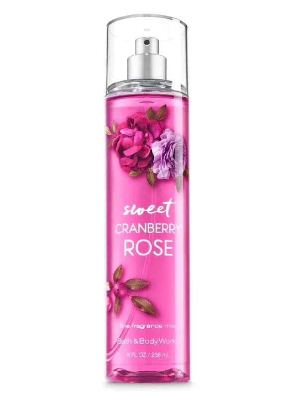 بادی اسپلش Bath & Body Works مدل Sweet cranberry rose
