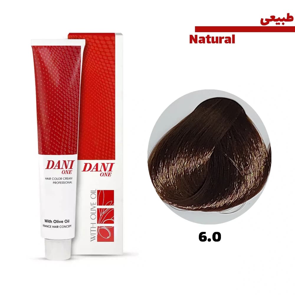 رنگ مو دنی وان سری طبیعی کد 06 بلوند تیره حجم 100 میلی لیتر