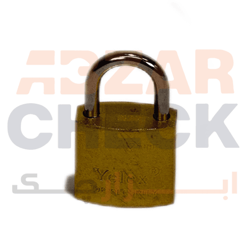 قفل اویز طلایی 25 YELEX
