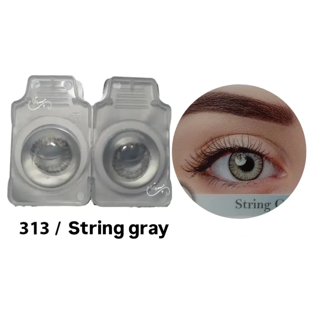 لنز چشم رنگی الگانس رنگ Siriana Gray کد 313 Elegance
