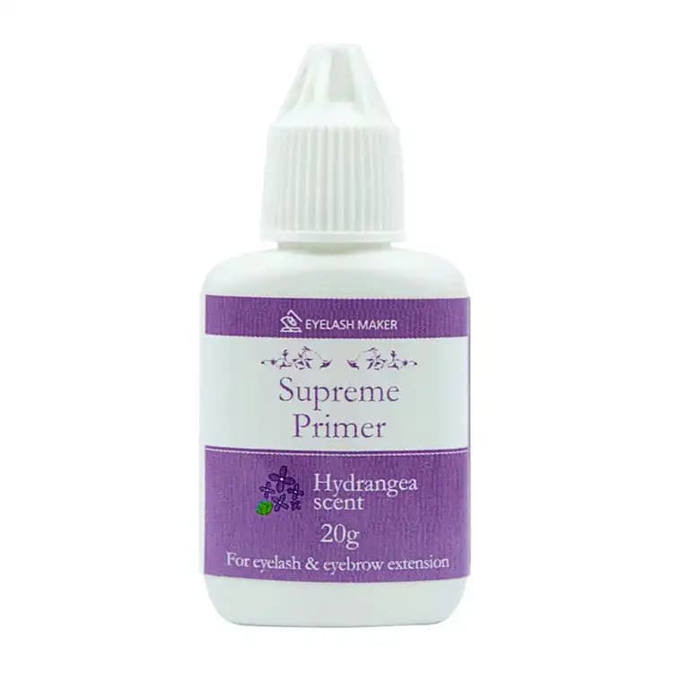 پرایمر مایع کاشت مژه رایحه گل ادریسی سوپریم Supreme